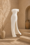 Size Small Vestido blanco largo Dia