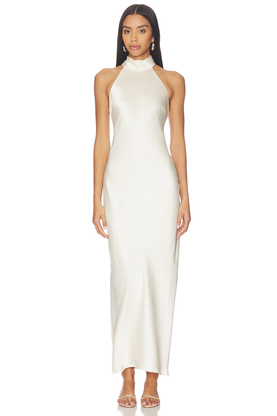 Size Small Vestido blanco largo Lara